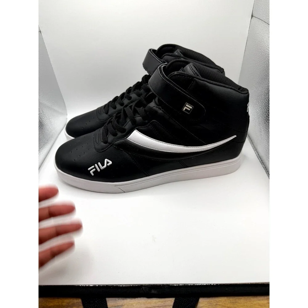 Fila Vulc 13 Reverse Flag 1CM00802-021 Mens‎ 13 Sneaker Black Basketball Shoes